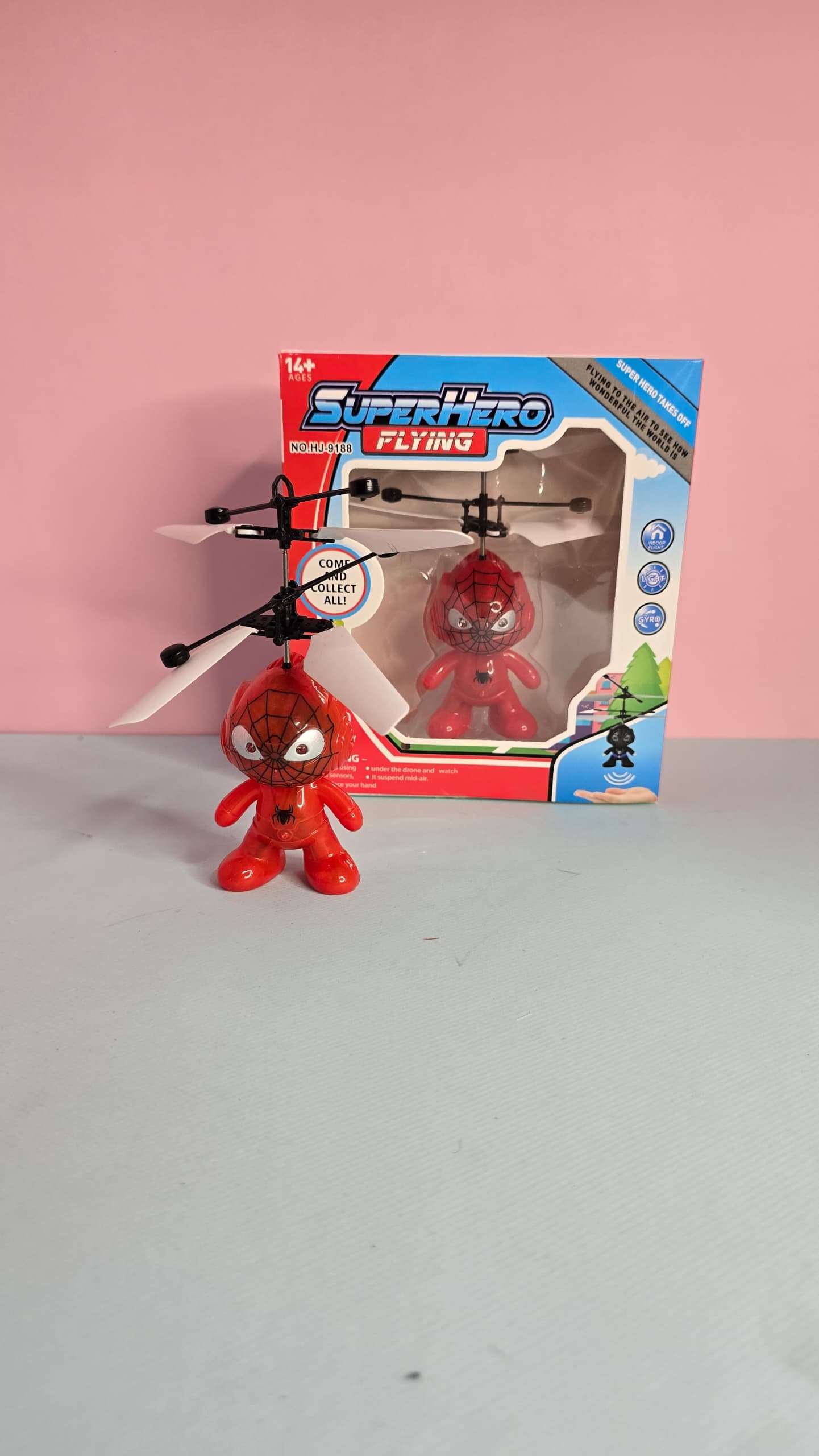 هلی کوپتر پروازی سنسور دار طرح اسپایدر من